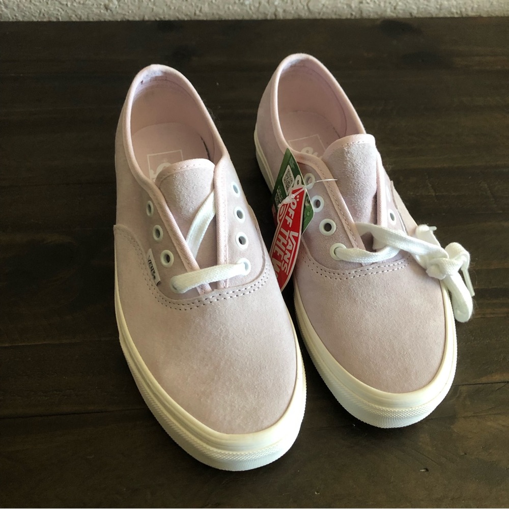 Lavender Vans, Heiq Eco Dry, Eco-Friendly Water repellent, women’s size 7.5